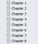 Scrivener chapters