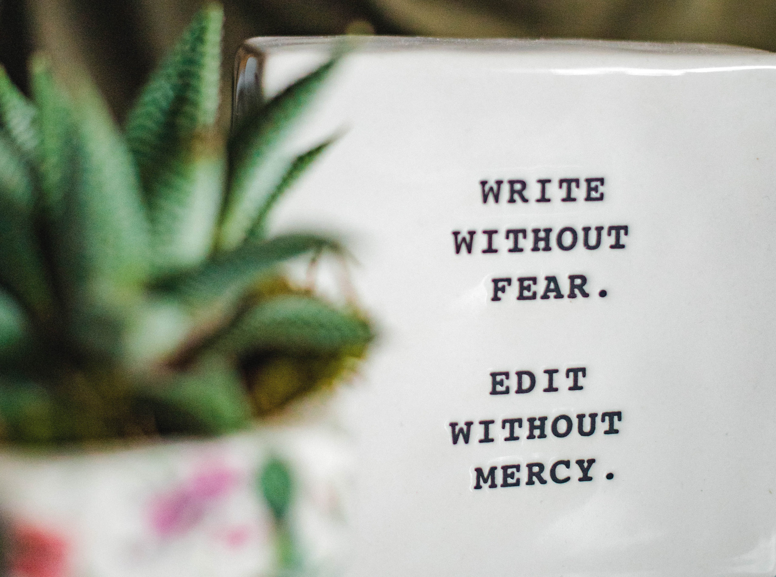 write without fear